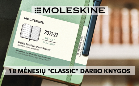 Moleskine 18 mēnešu dienasgrāmata LT