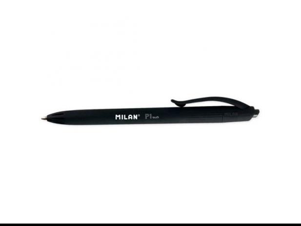 Ball pen Milan P1 Touch, black, new finishing